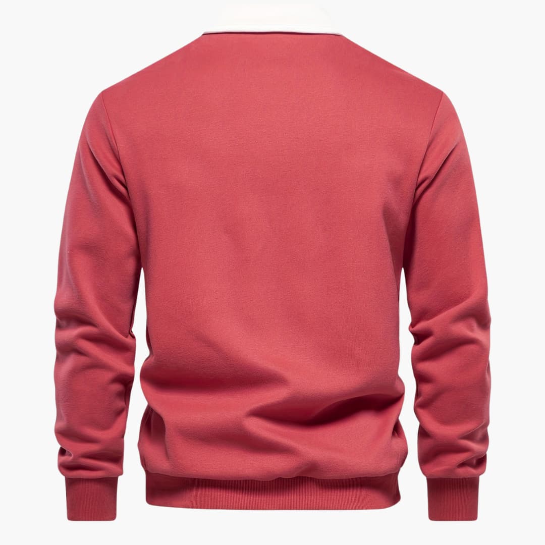 Hans - Stylish Color Block Sweater for Men