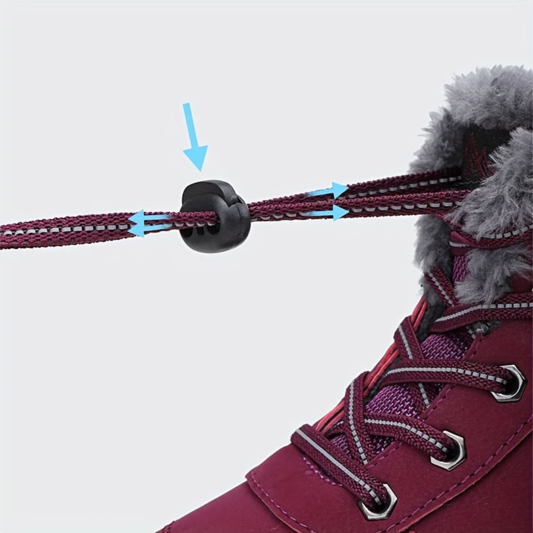 Women's Winter Platform Sneakers Plush Lining Ready for Outdoors