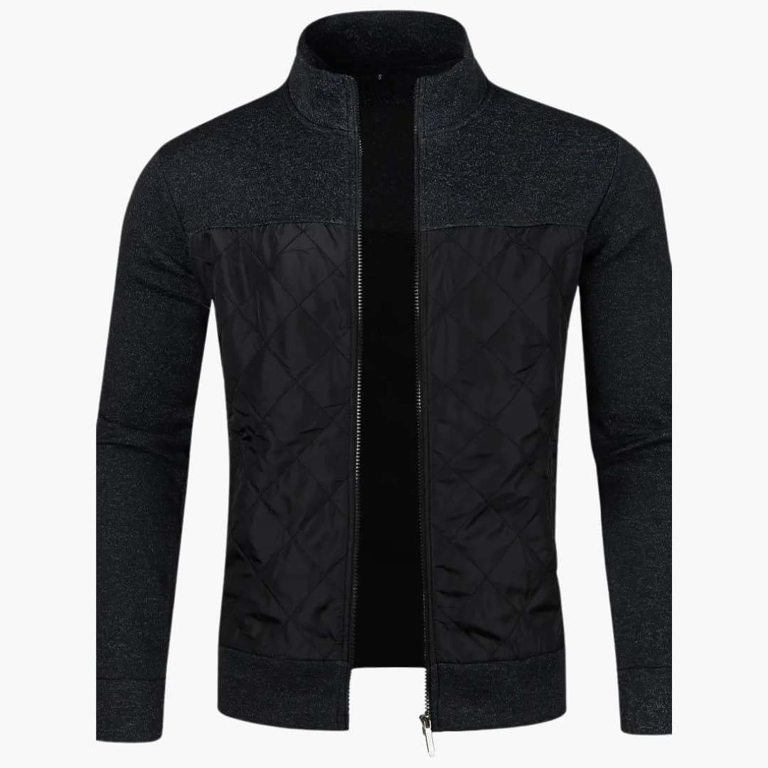 Eugene - Stylish cardigan with full zipper for men