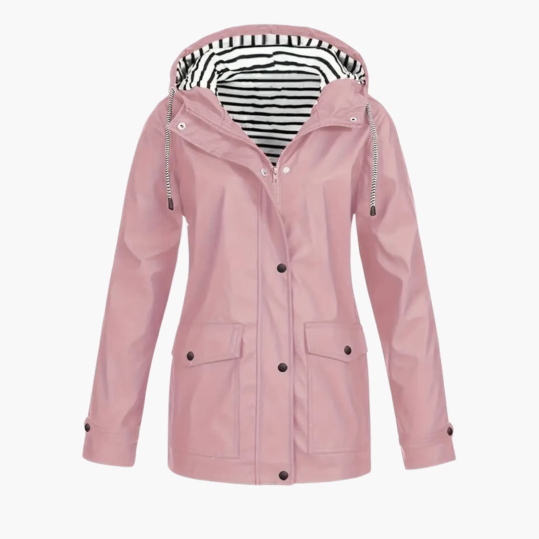 Deborah - Stilig vindjakke med glidelås for kvinner