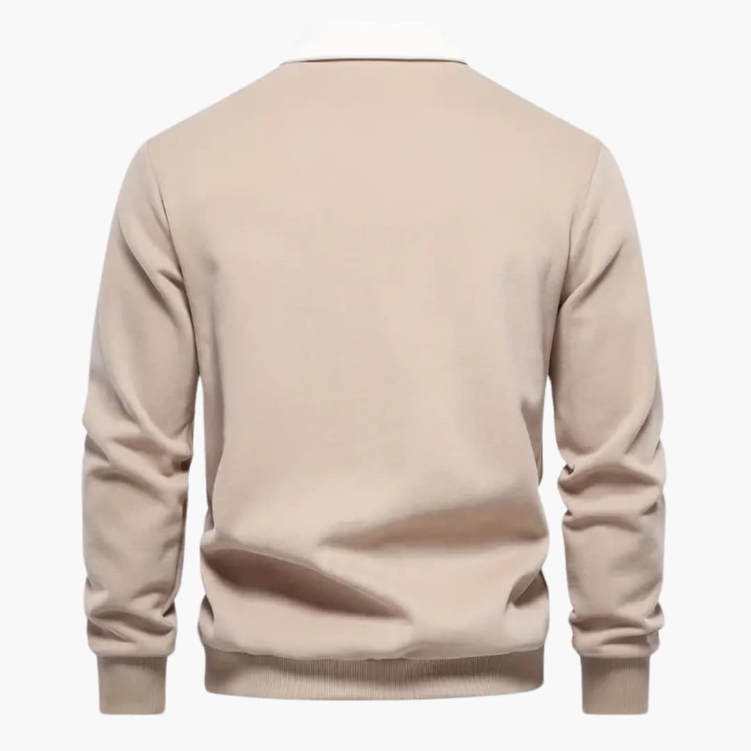 Hans - Stylish Color Block Sweater for Men