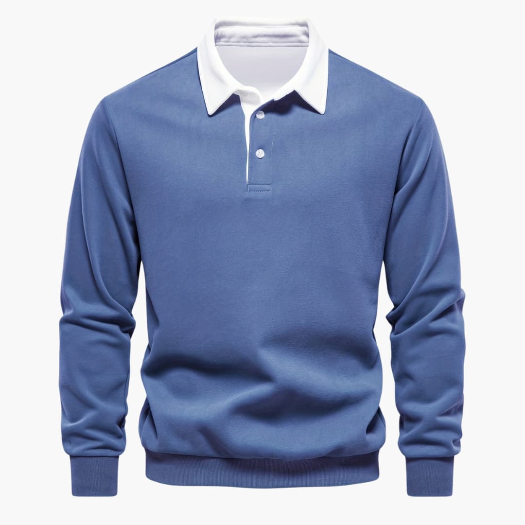 Hans - Stylish Color Block Sweater for Men