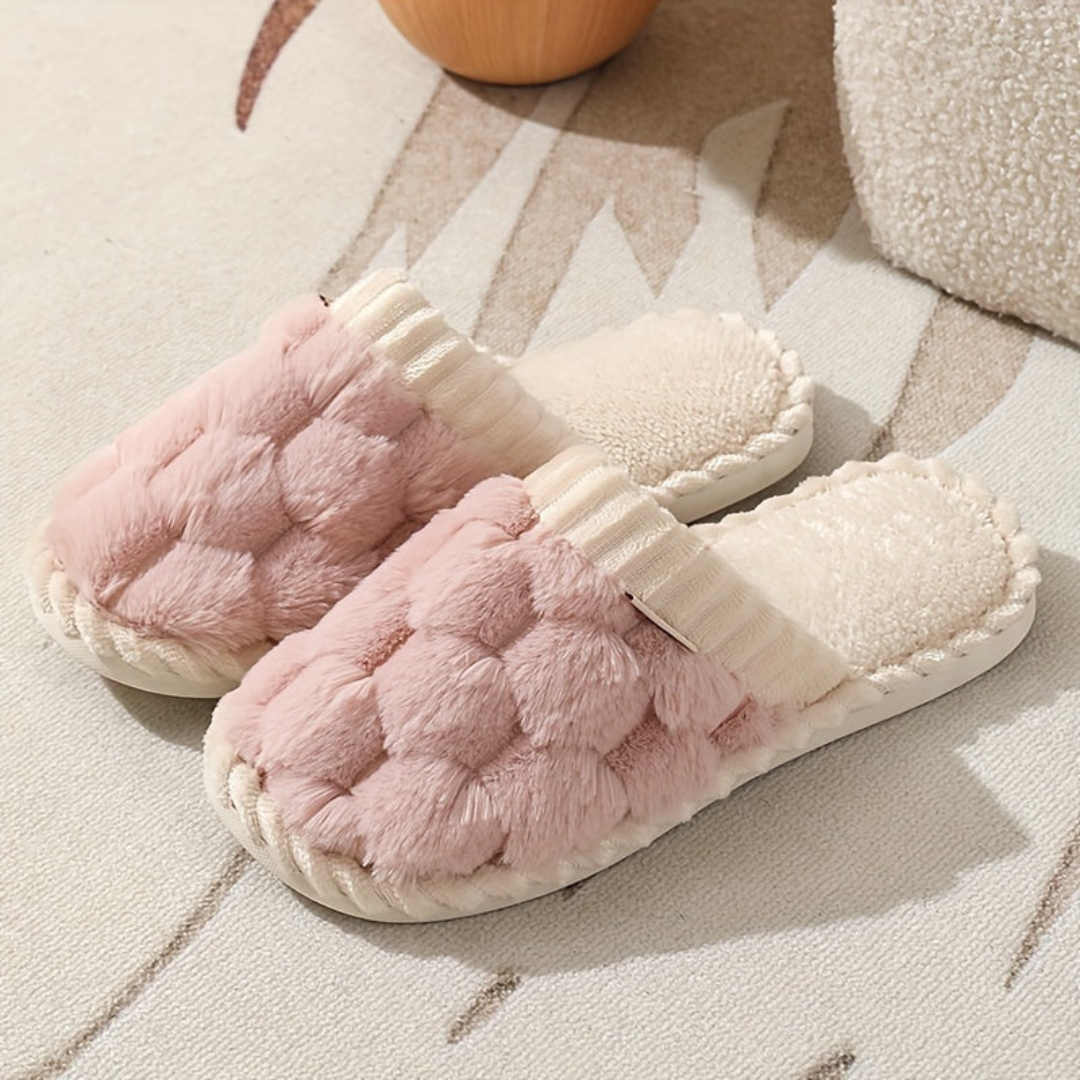 Winter Slippers with Closed Toe Soft and Warm Comfort