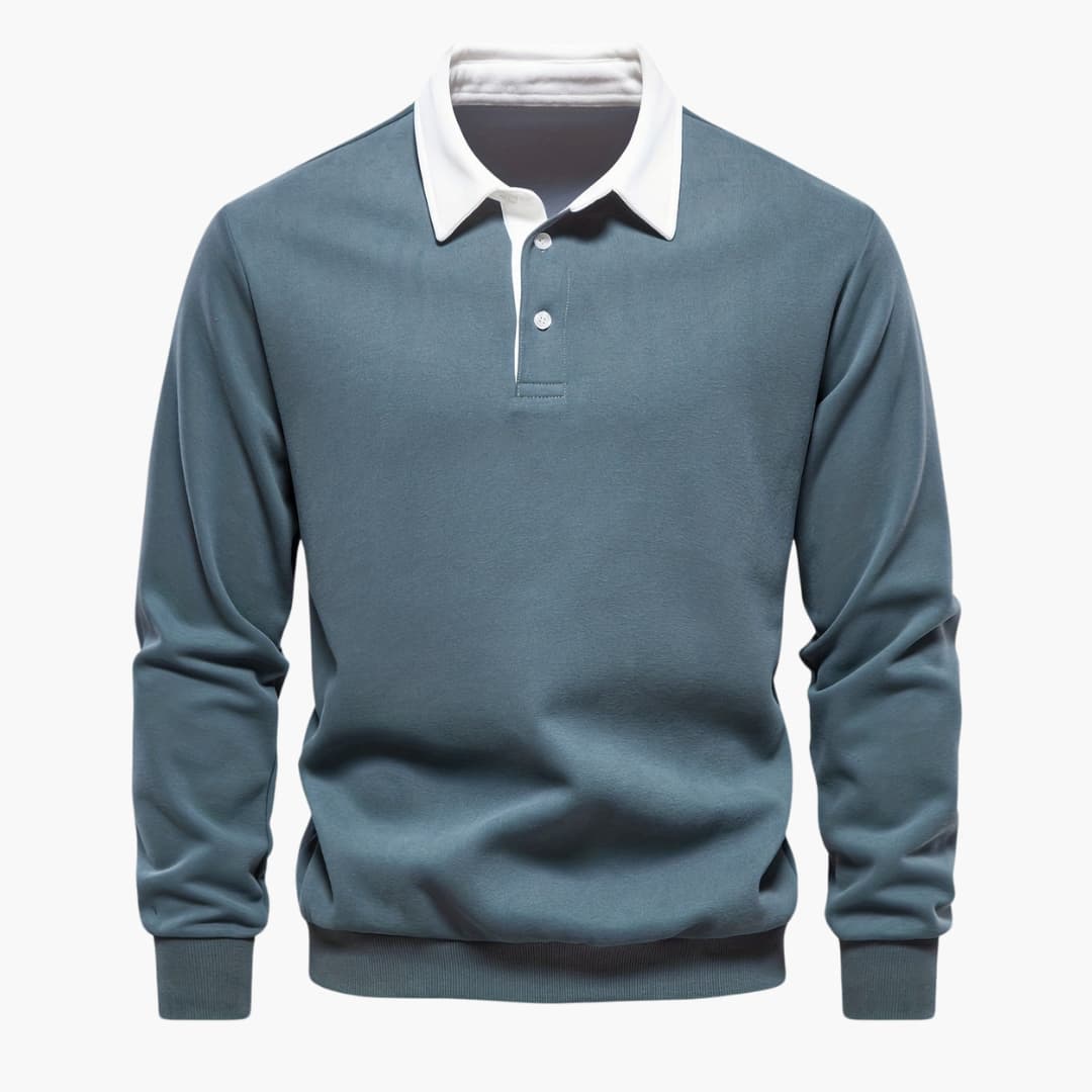 Hans - Stylish Color Block Sweater for Men