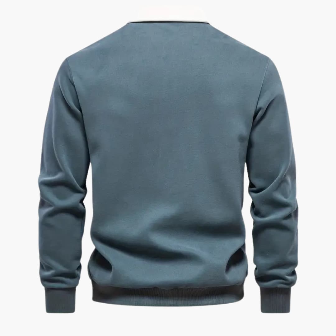 Hans - Stylish Color Block Sweater for Men