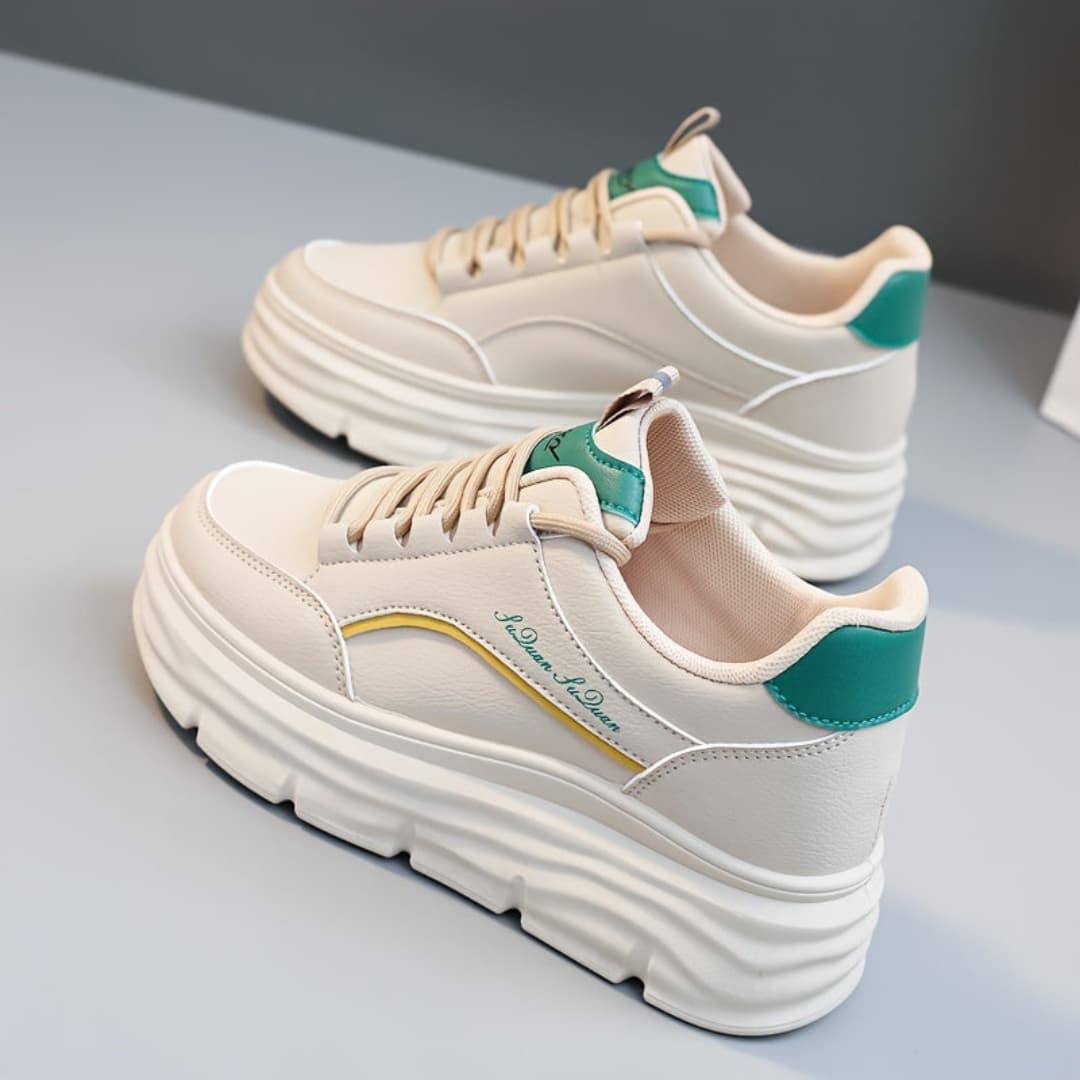 Women's Breathable Platform Sneakers