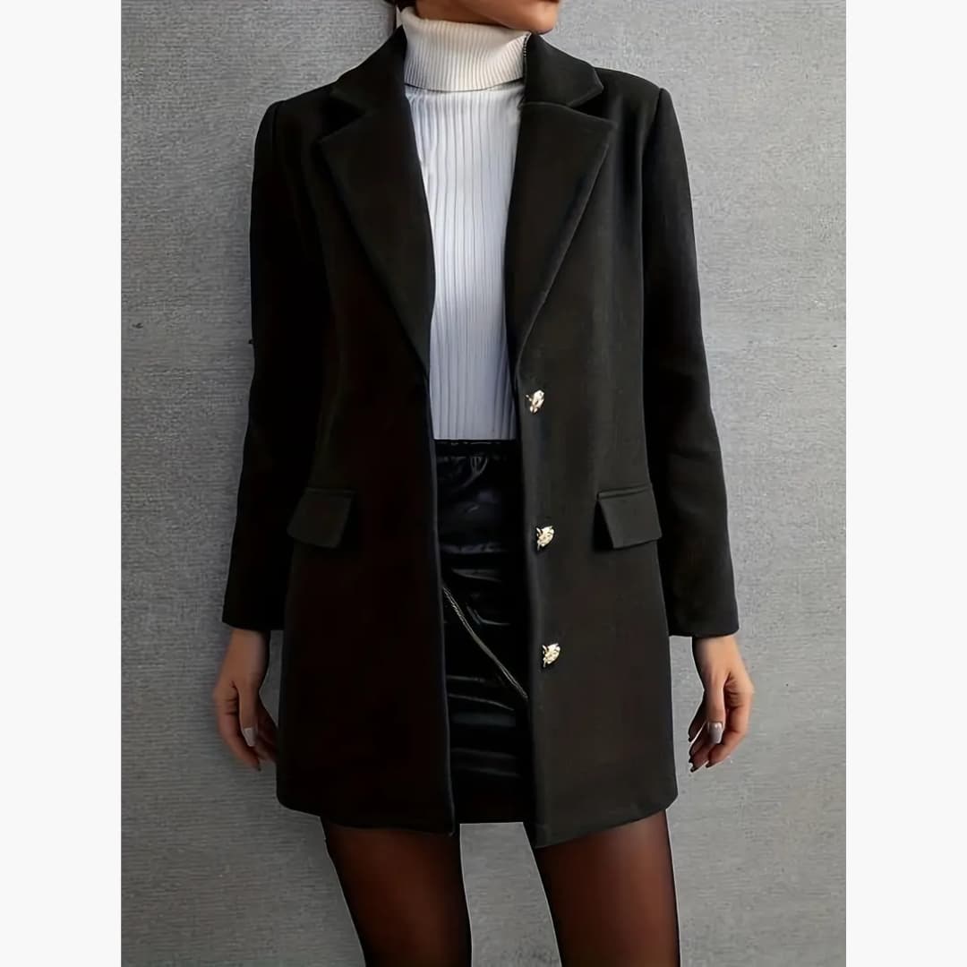 Lavinia - Stylish mid-length coat for women