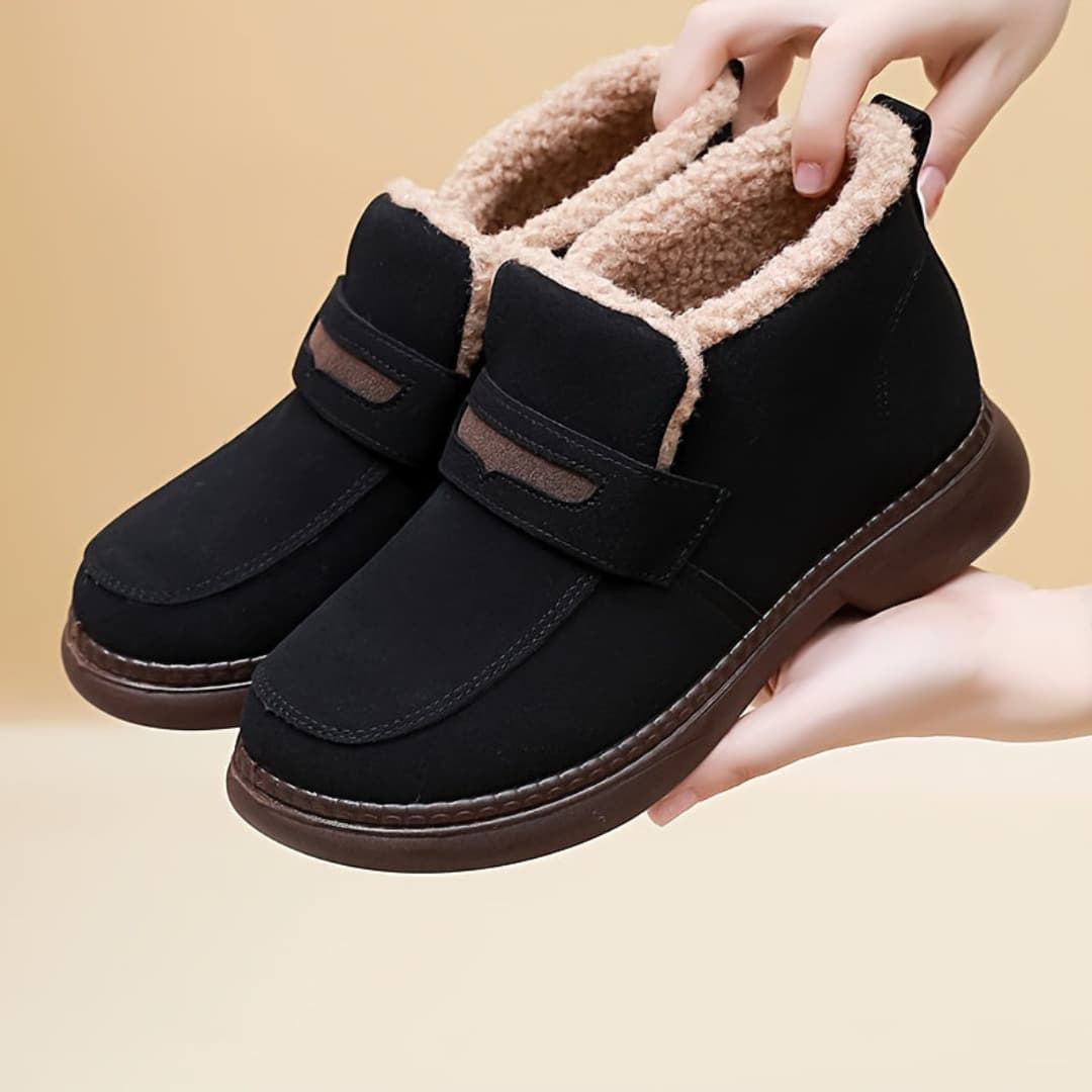 Anastasia - Stylish slip-on ankle boots for women