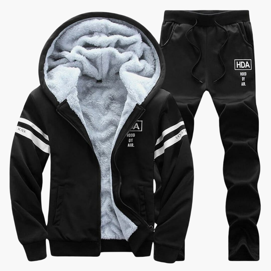 Andrew - Stylish sports suit with hood for men