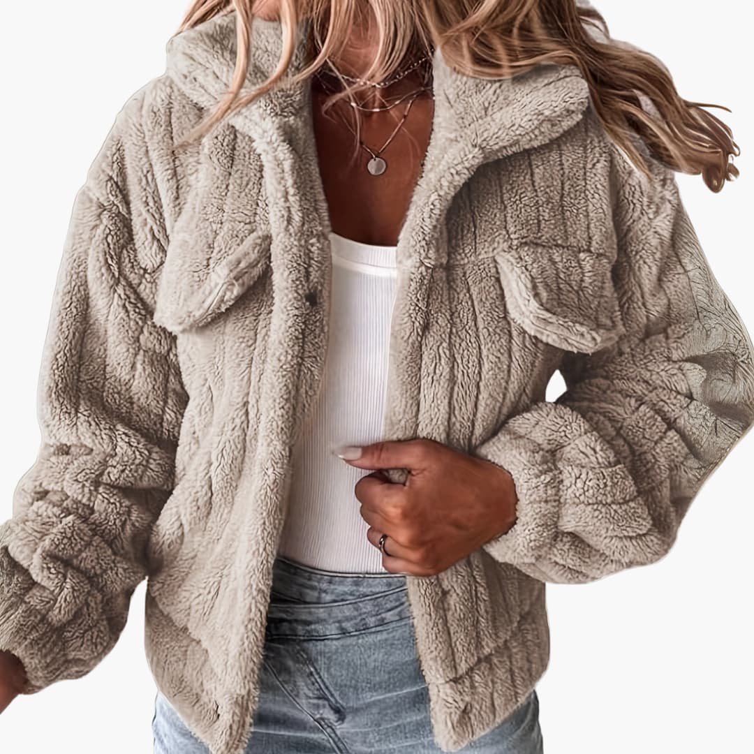 Catherine - Cozy bubble jacket for women