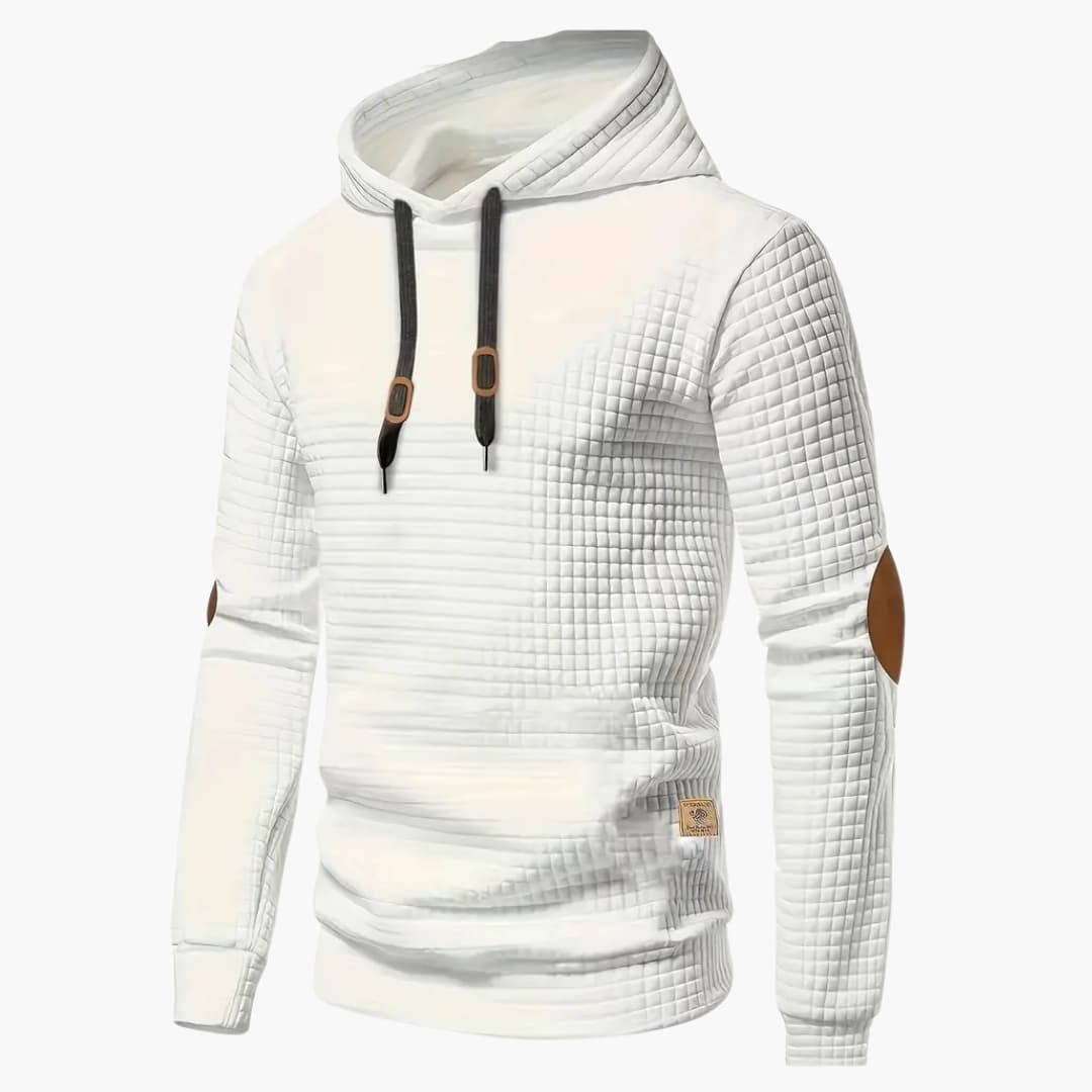 Bertrand - Comfortable, informal hoodie with hood for men