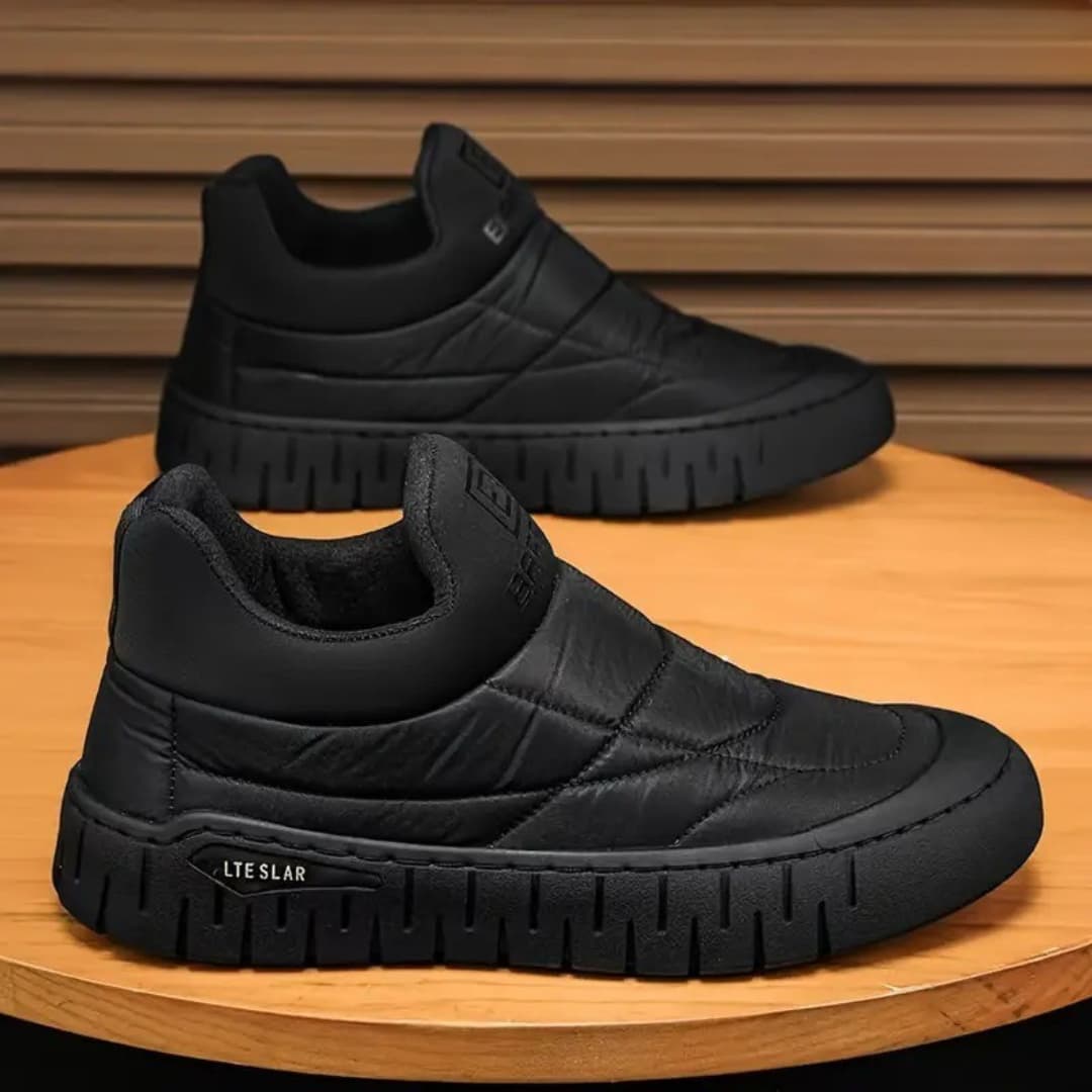 Adam - Warm snow boots with zipper for men