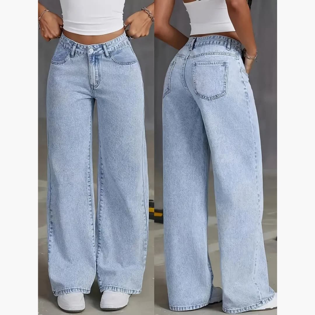 Fanny - Comfortable slim jeans with high stretch for women