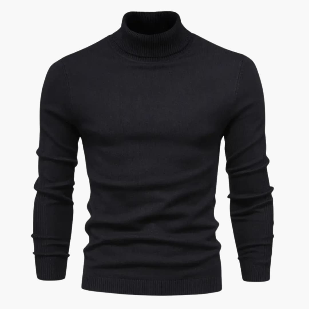 Cornelius - Stylish slim roll collar in a fitted shape for men