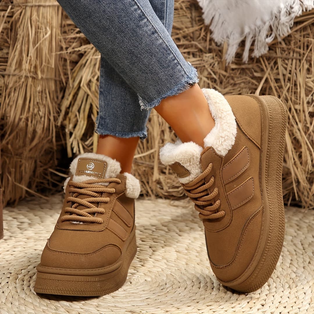 Festive Winter Sneakers Lightweight Warm and Stylish