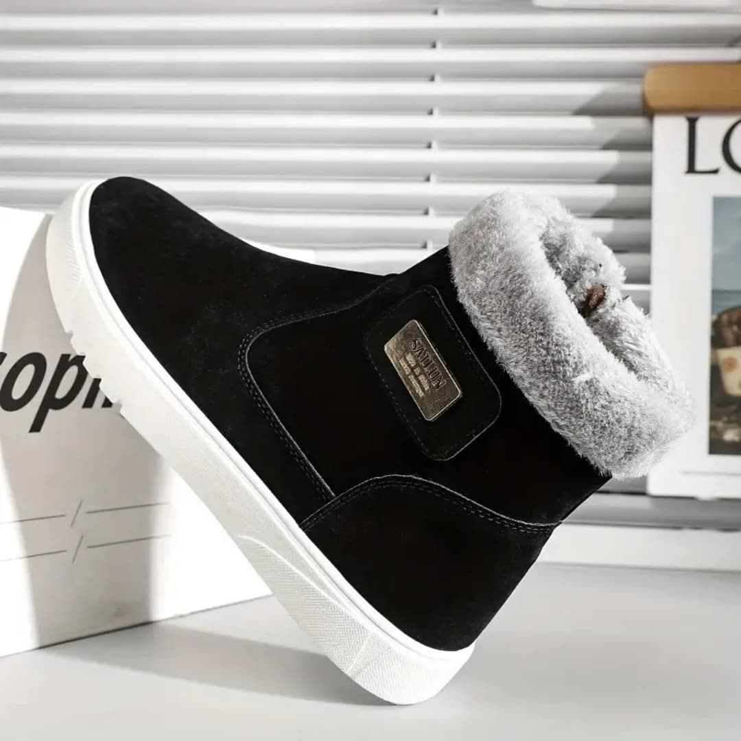Casimir - Warm snow boots with high top for men