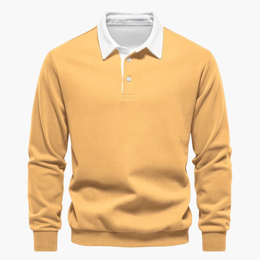 Hans - Stylish Color Block Sweater for Men