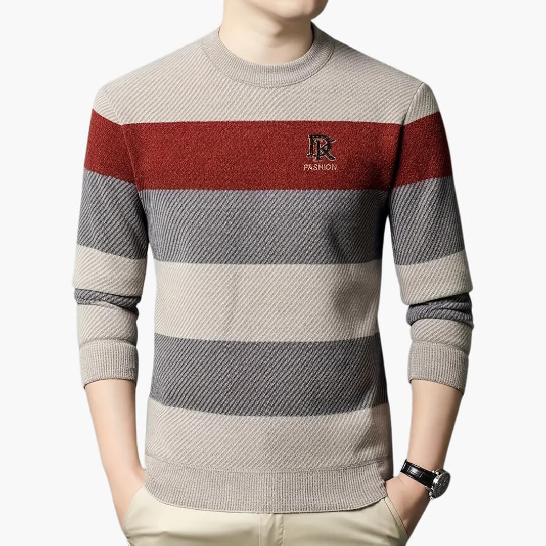 Erwin - Stylish warm fleece sweater for men