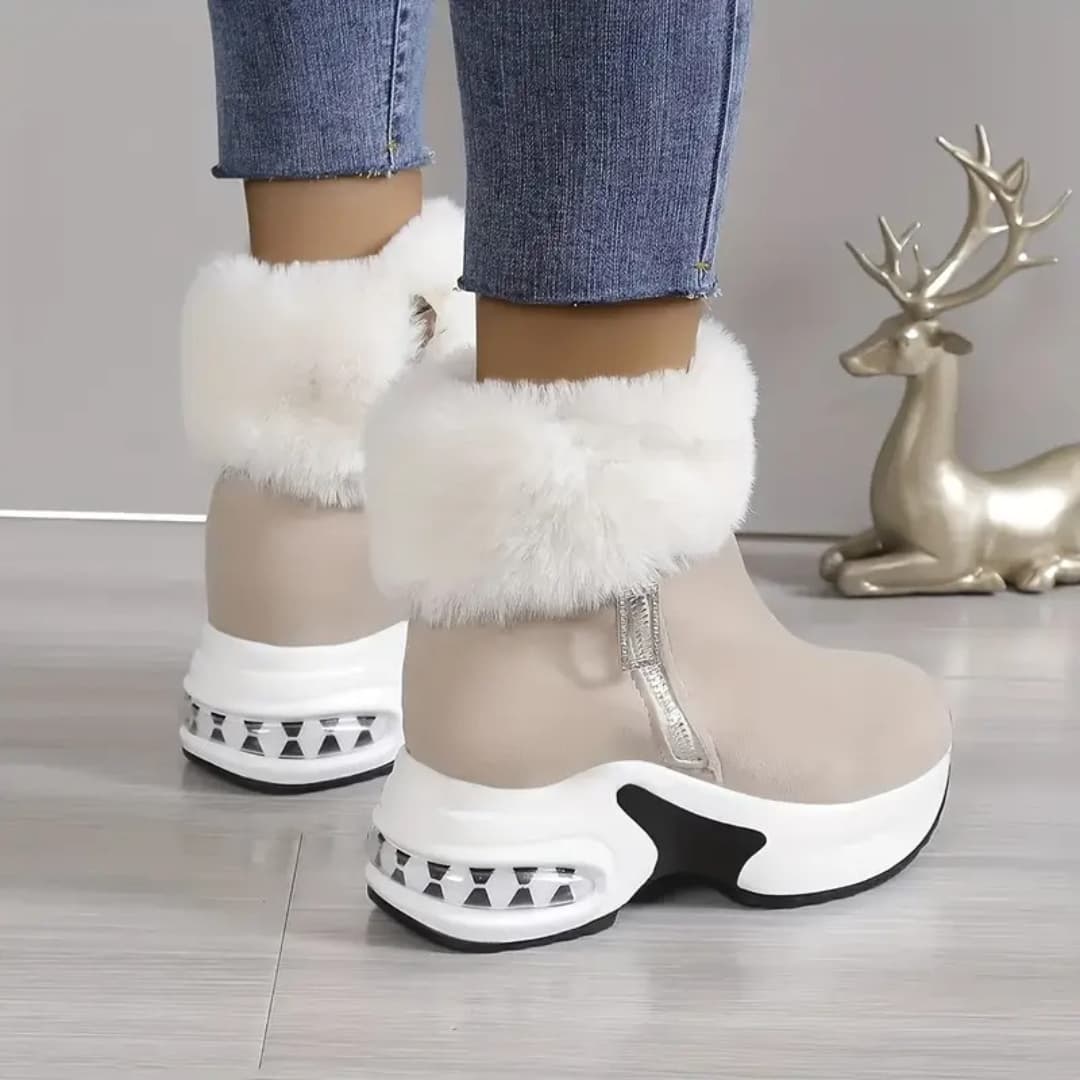 Petra - Ankle boots with fleece lining for women