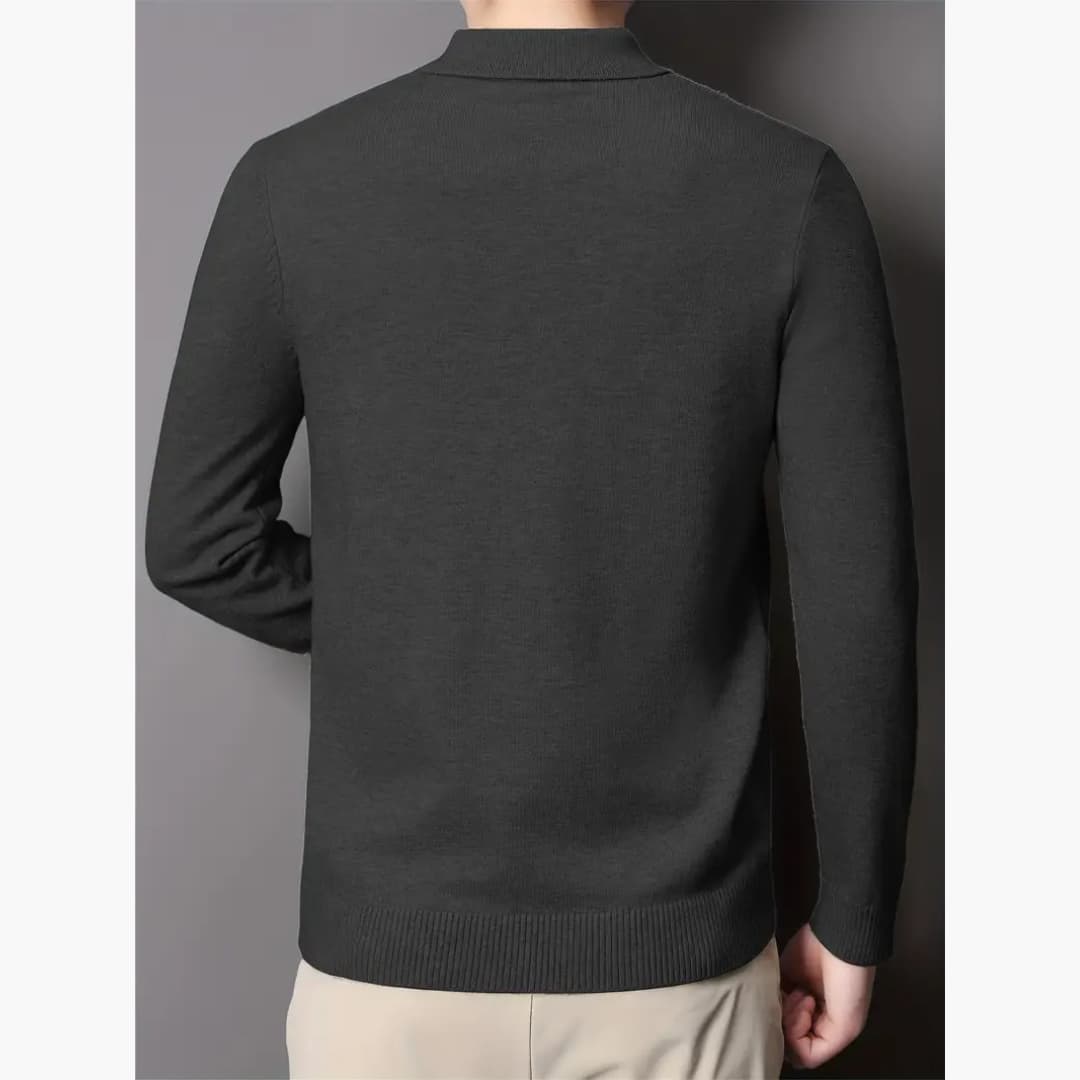 Lukas - Comfortable knitted sweater for men