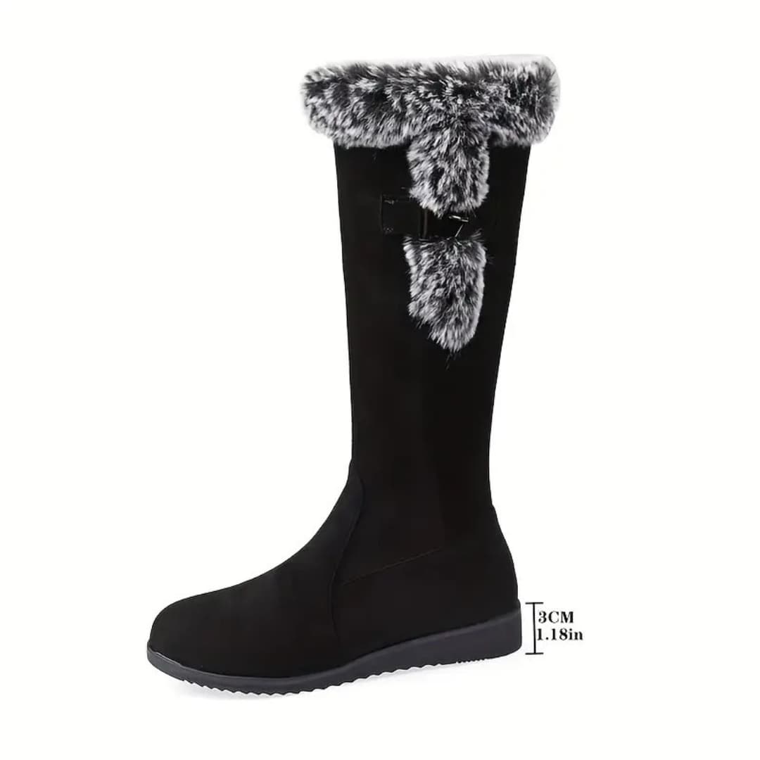 Sonia - Stylish warm fur boots for women