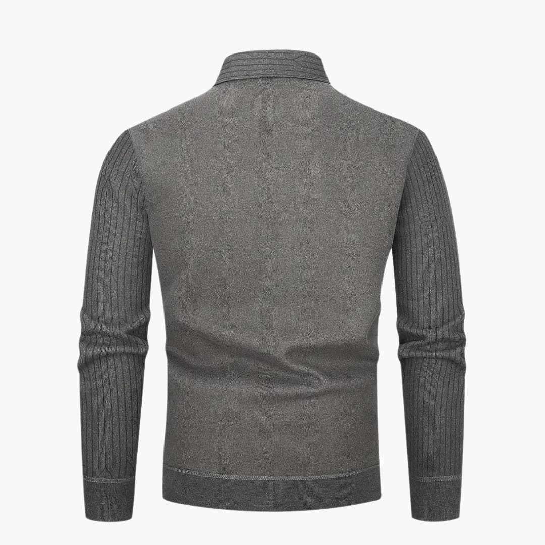 Nestor - Warm knitted sweater for men