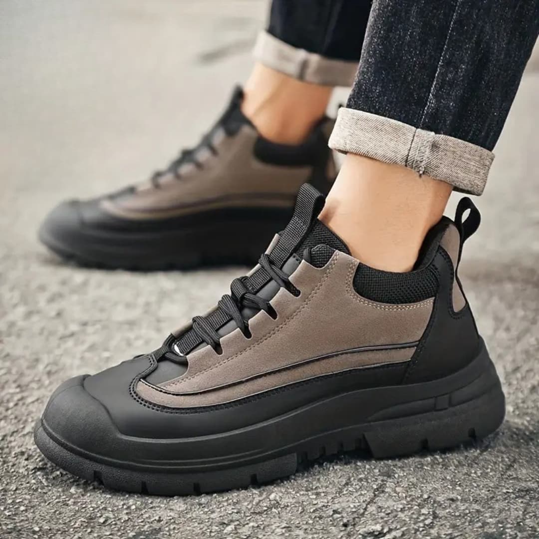 Karol - Warm slip-resistant snow boots for men