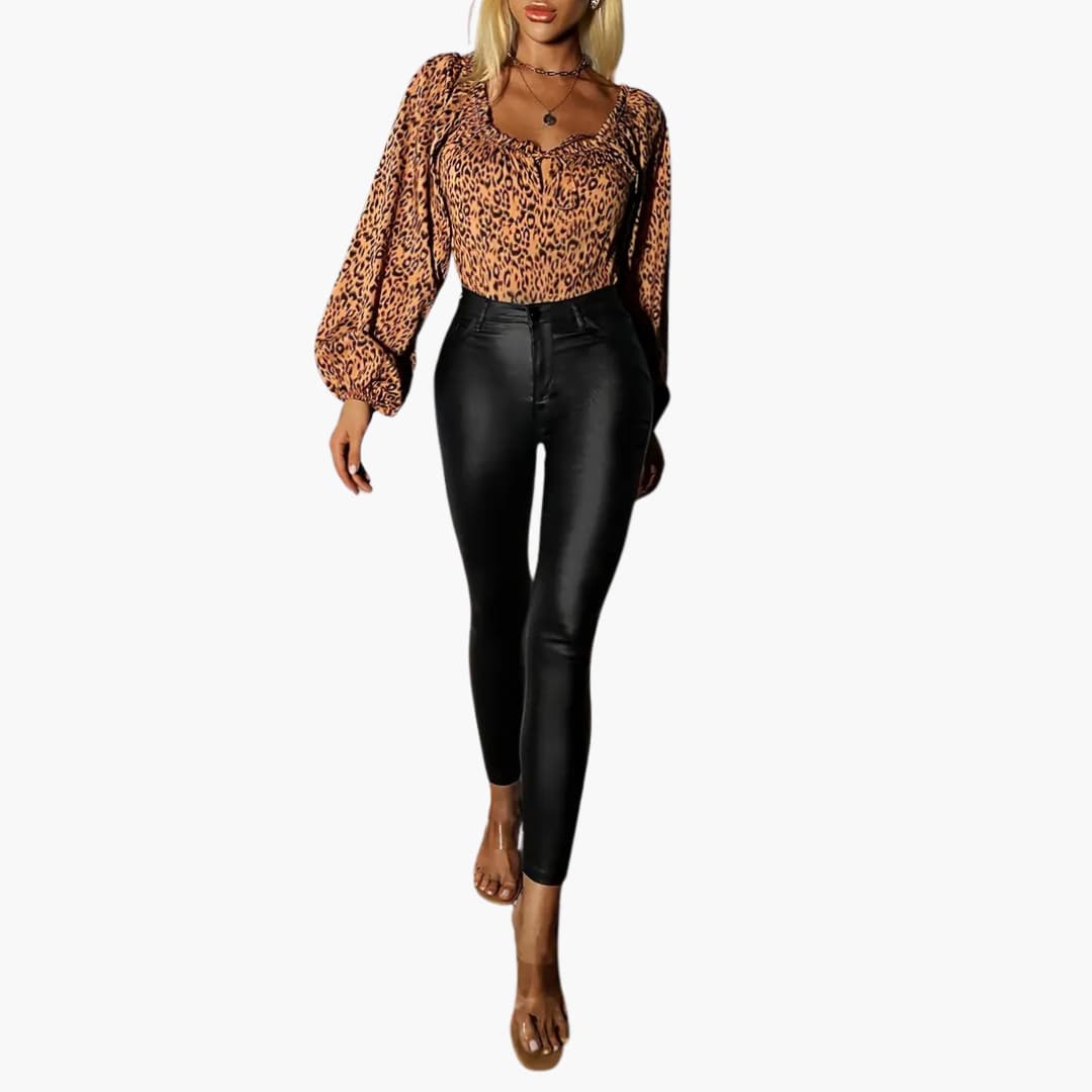 Hilary - Elegant imitation leather for women