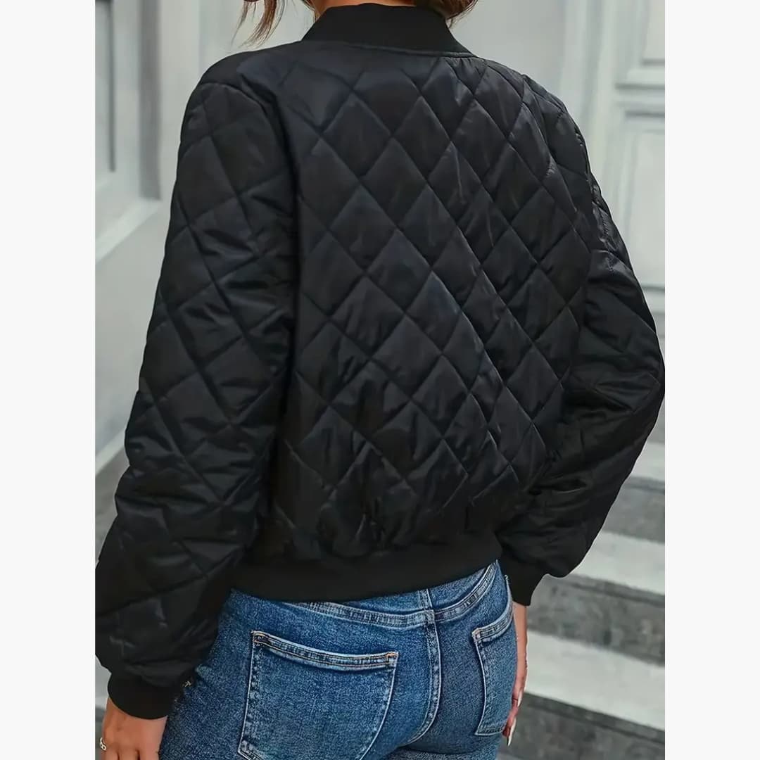 Isabelle - Stylish padded jacket with zipper for women