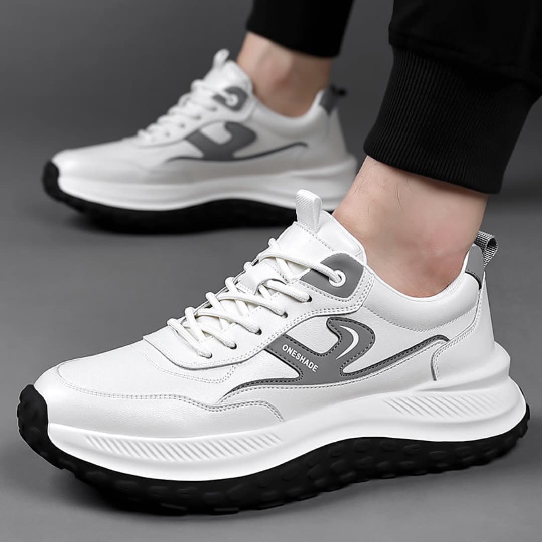 Erik - Trendy matched leather shoes for men