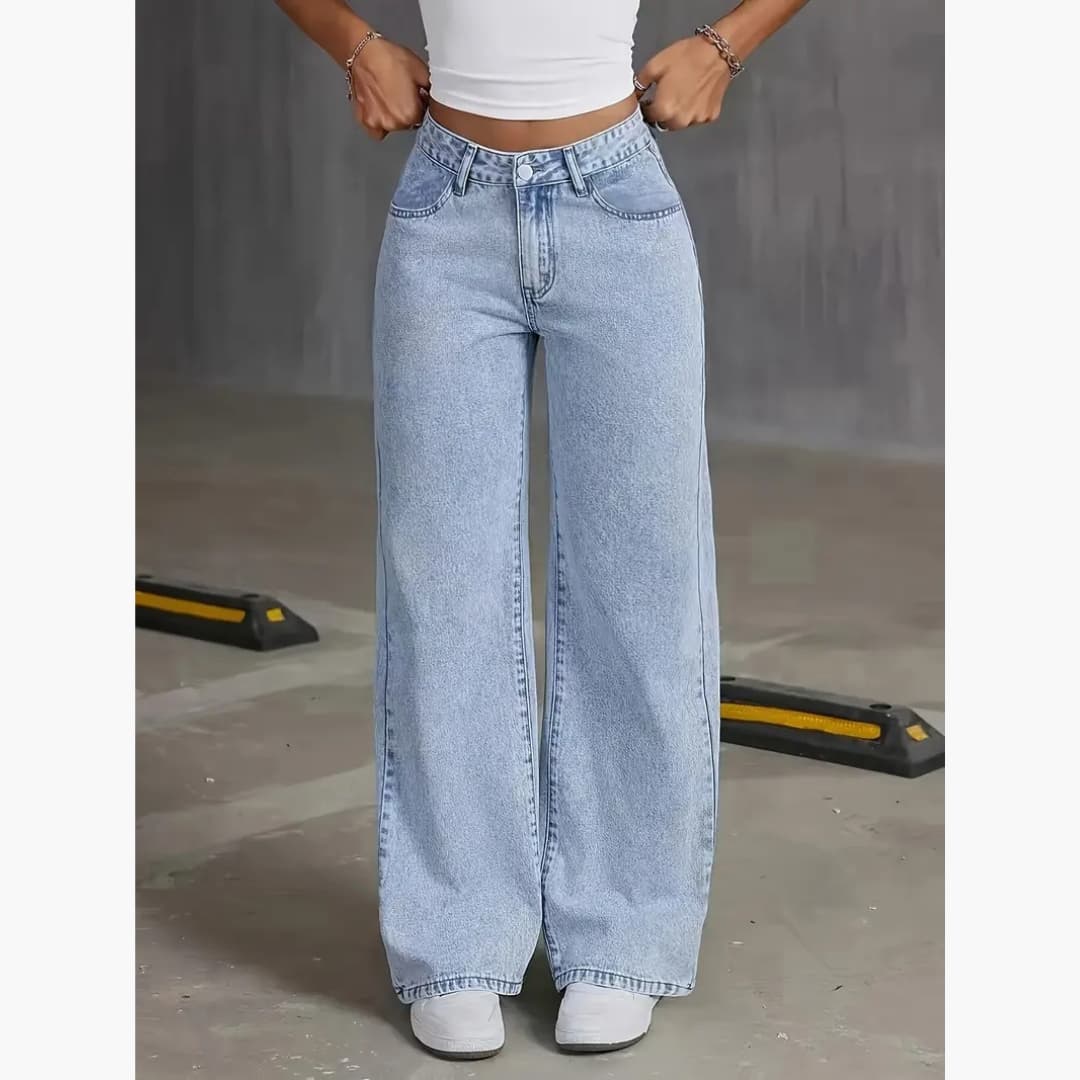 Fanny - Comfortable slim jeans with high stretch for women