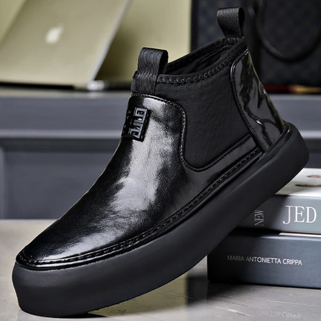 Cédric - Trendy Chelsea boots in leather for men