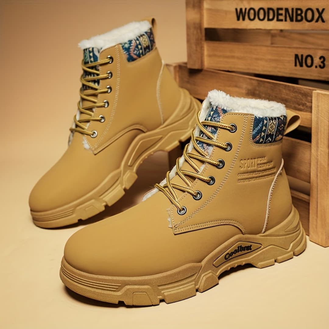 Florian - Warm high leisure boots for men