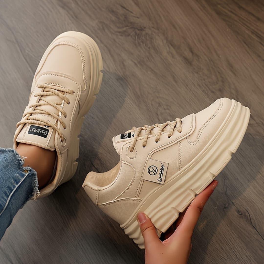 Women's Fashion Skateboard Sneakers Lightweight All-Season Footwear