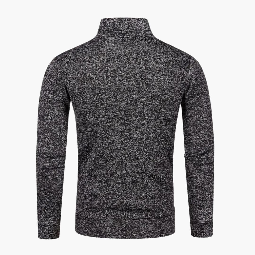 Eugene - Stylish cardigan with full zipper for men