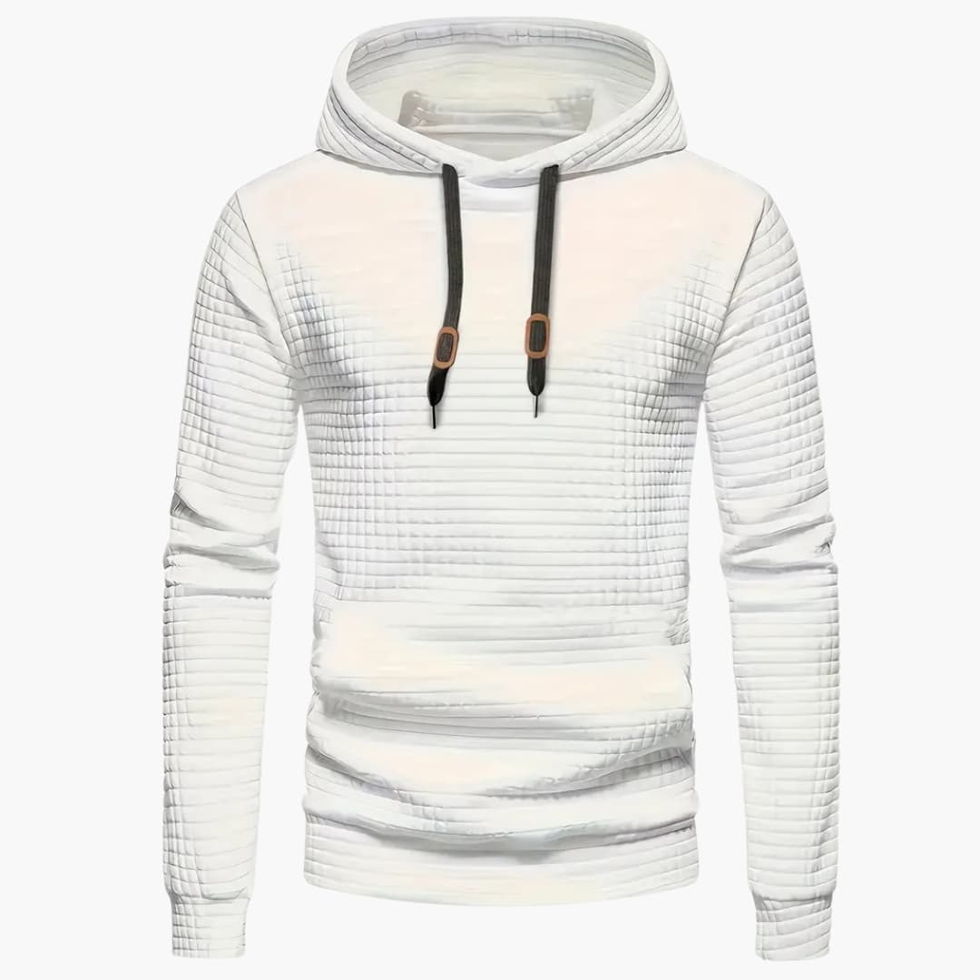 Bertrand - Comfortable, informal hoodie with hood for men