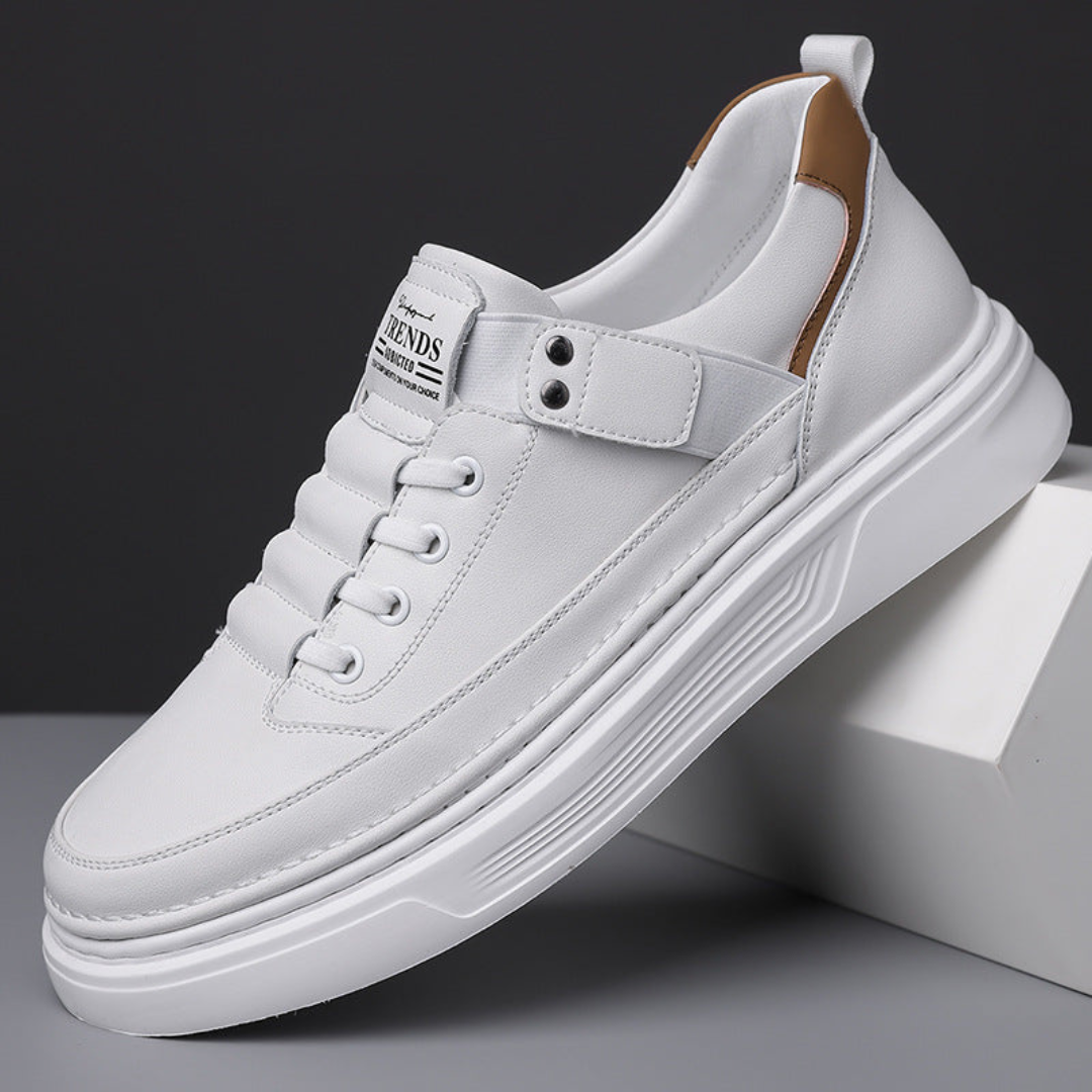 Elias - Versatile leather running shoes for men