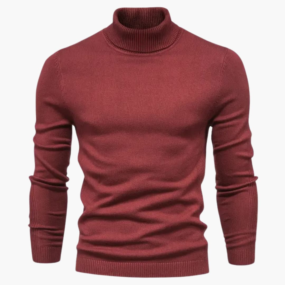 Cornelius - Stylish slim roll collar in a fitted shape for men