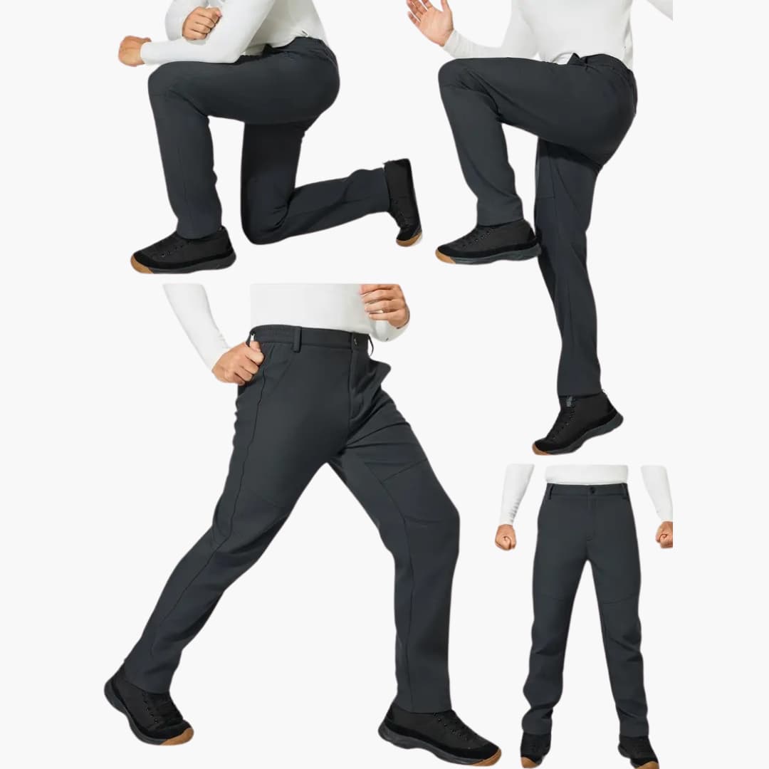 Alan - Strong winter fleece pants for men