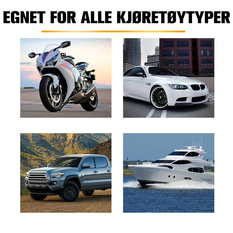 "3 i 1 bilpleiespray, vannfri vask, glansfull finish, 100ml flaske, for bil, båt og motorsykkelpleie"