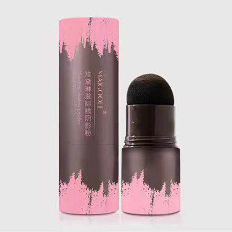 3-i-1 hårskyggesvamp for fyldigere hår og volum, mørk brun