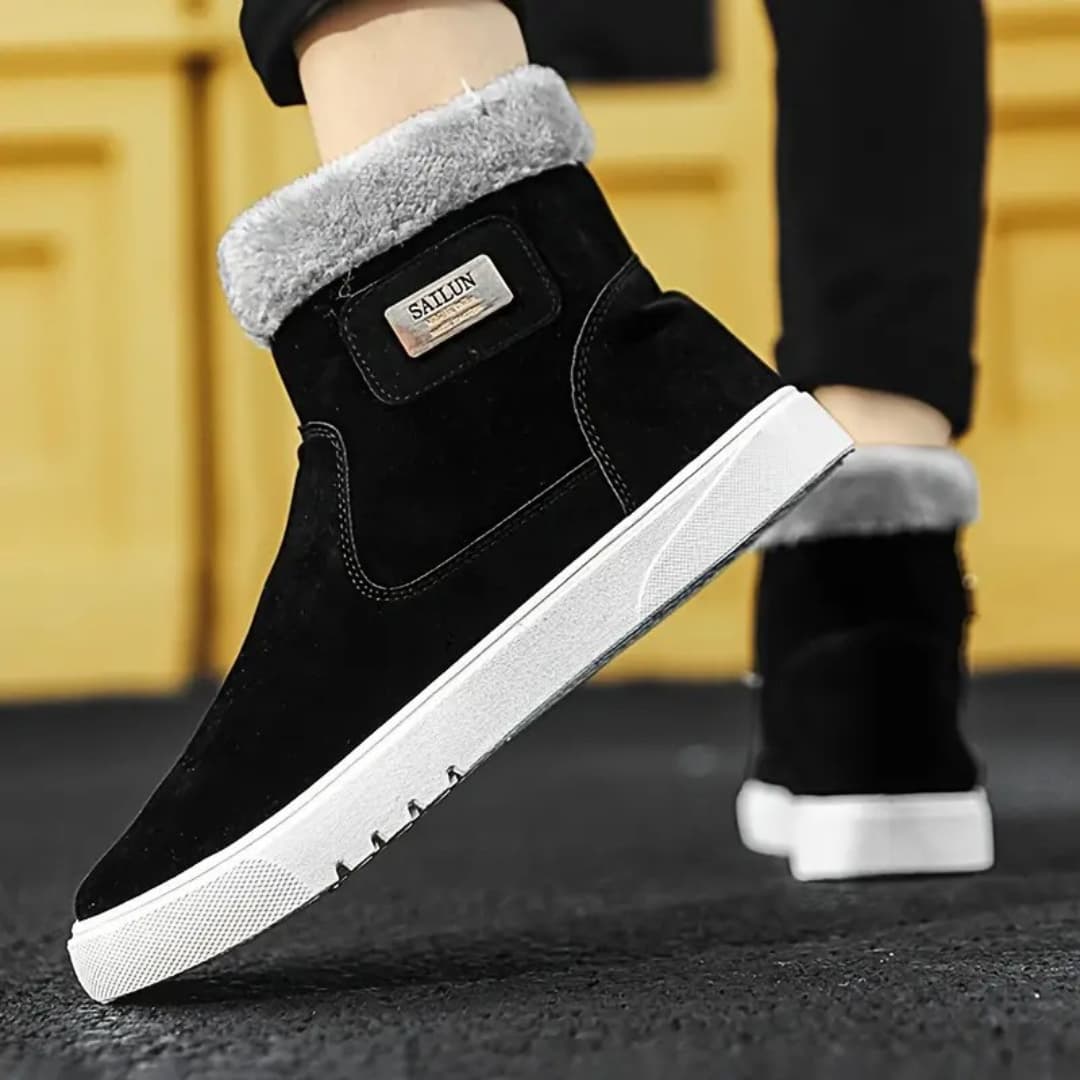 Casimir - Warm snow boots with high top for men