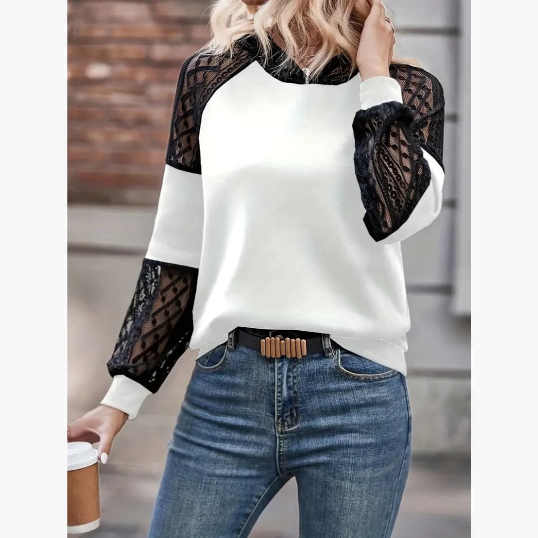 Britt - Stylish solid color hoodie for women
