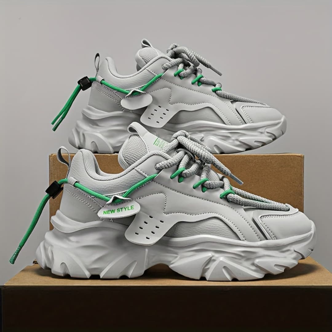 Edvard - Vintage sklisikre joggesko for herrer