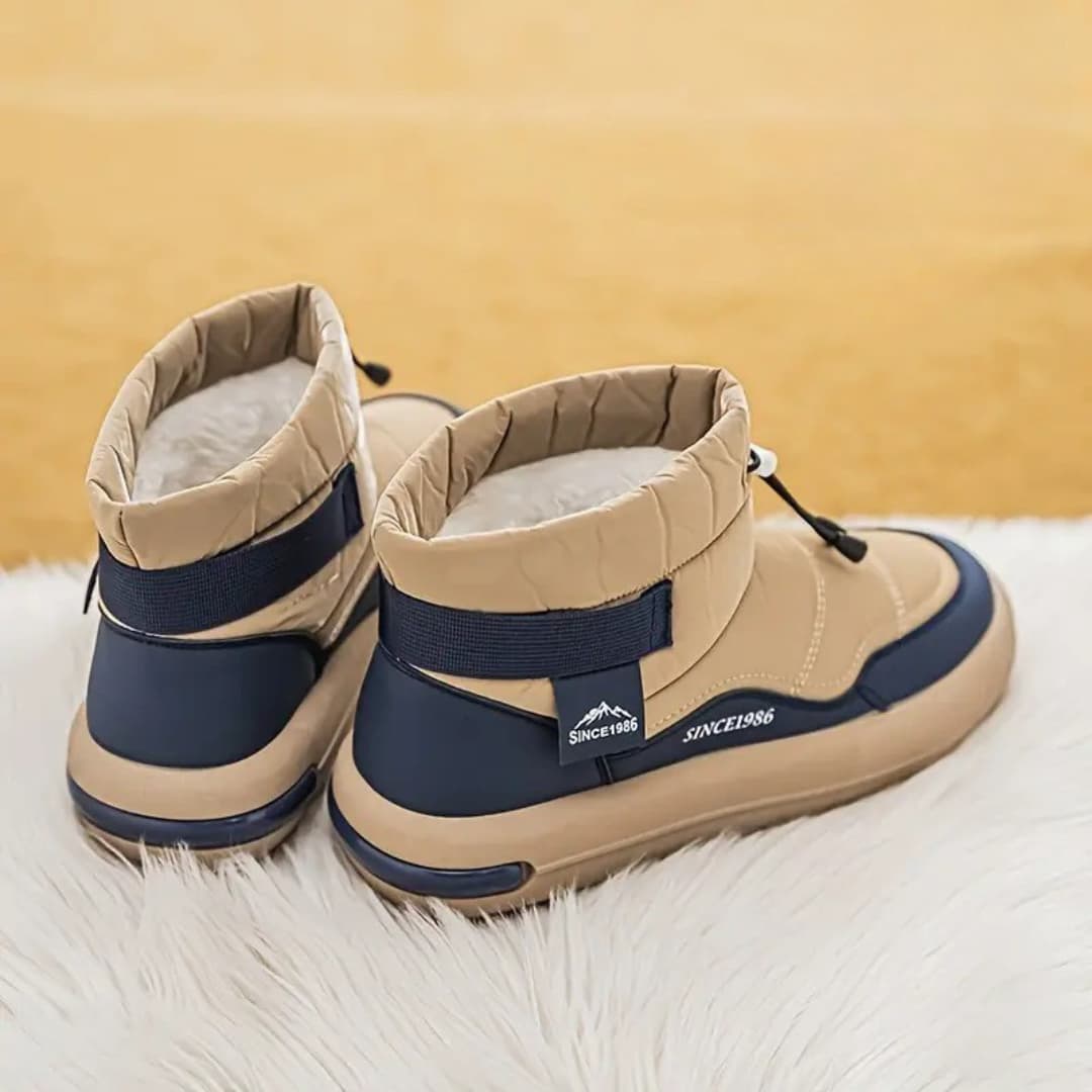 Olivier - Comfortable ankle-high snow boots for men