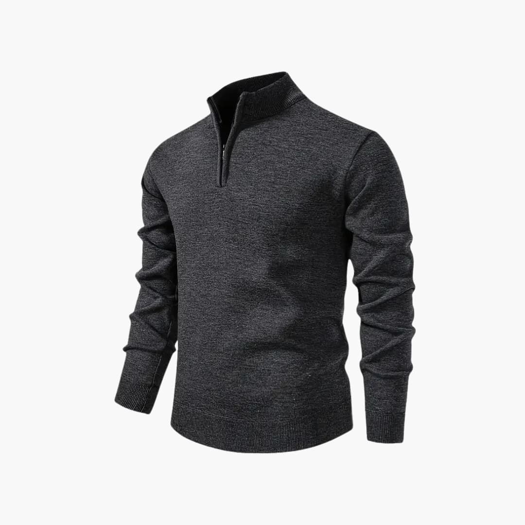 Mark - Stylish fleece sweater for men