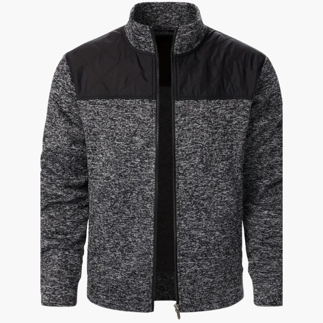 Mircea - Trendy spring quilted jacket for men