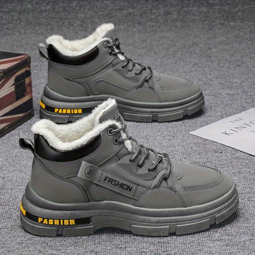 Herres High Closure Snow Boots Warm Comfort and Style