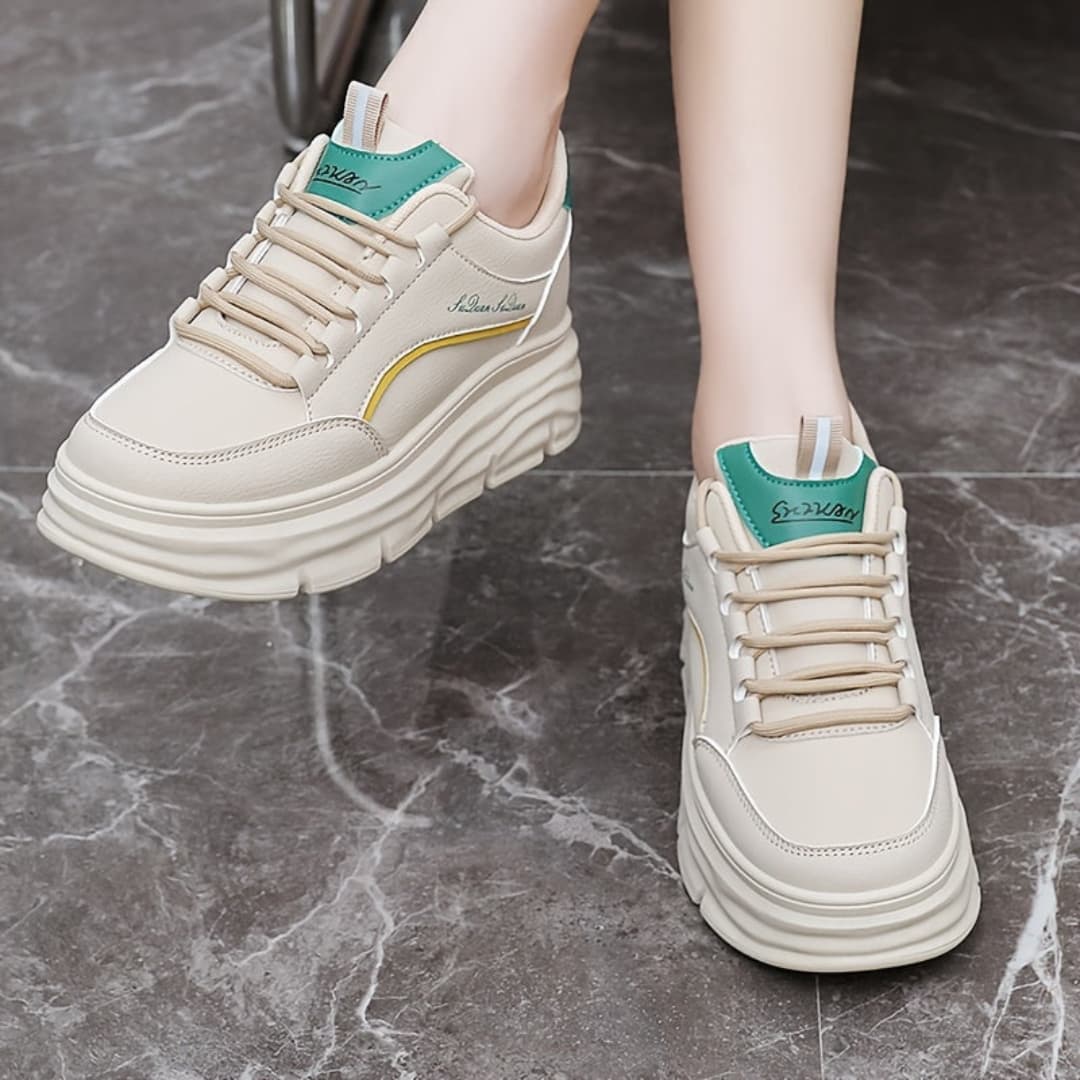 Women's Breathable Platform Sneakers