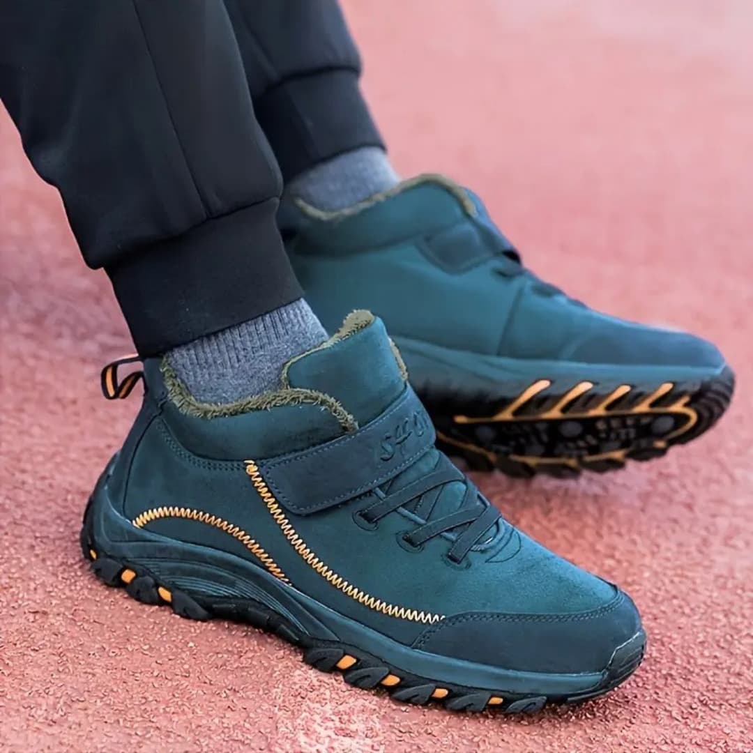 Komfortable snøstøvler for menn